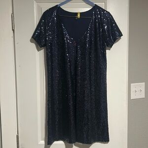 Sequin mini dress